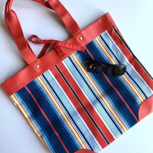 Brand New Canvas Vinyl Bag